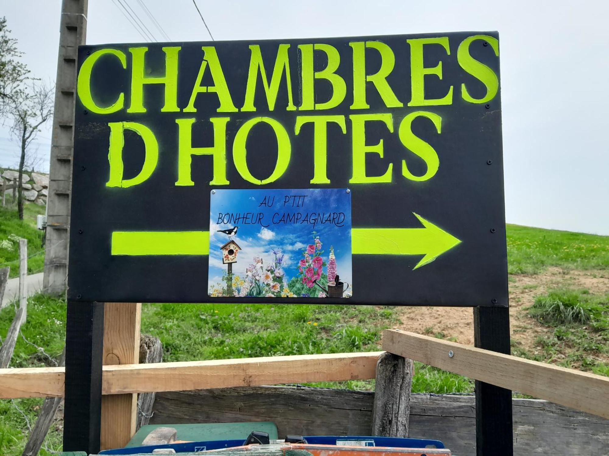 Chambres D Hotes Au P'Tit Bonheur Campagnard Jarnosse Εξωτερικό φωτογραφία
